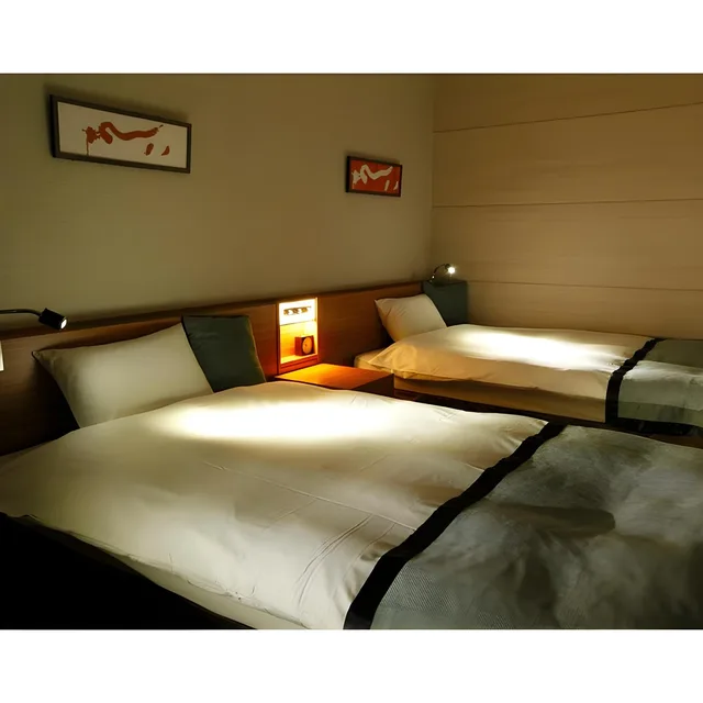 غرفة قياسية بسريرين منفصلين في طابق مرتفع في المبنى الرئيسي، My Hotel Ryugu 1/1