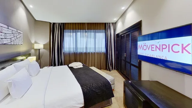 جناح عائلي بغرفتي نوم، Movenpick Hotel Casablanca 4/12