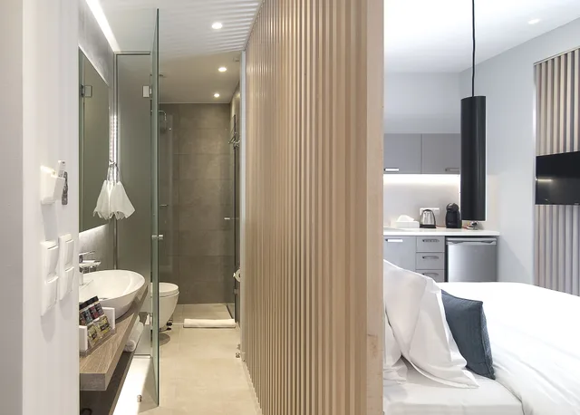 غرفة قياسية بسرير كوين بشرفة، Acropolis Stay 6/6