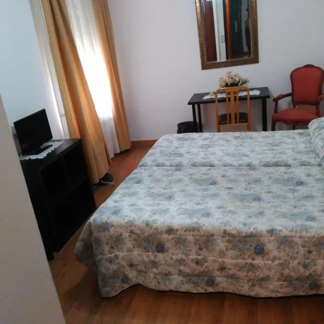 غرفة بسرير مزدوج أو سريرين منفصلين، Hotel Vaqueros 8/10
