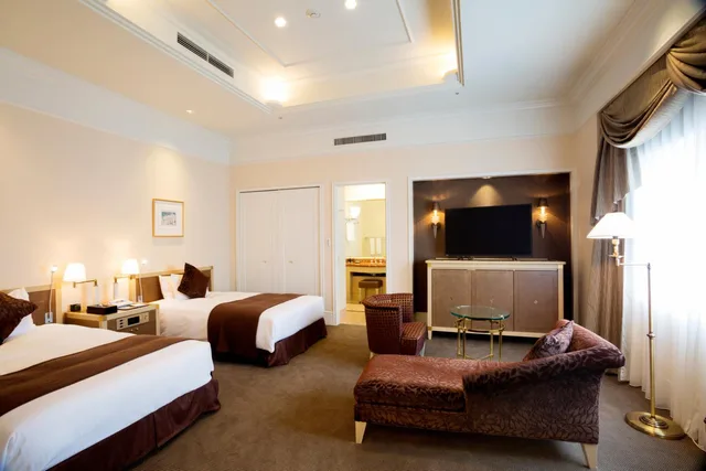 جناح بريميوم بسريرين منفصلين، Sapporo Excel Hotel Tokyu 1/2