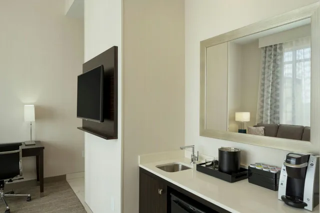 جناح بسرير كينج بغرفة نوم واحدة، Embassy Suites Louisville Downtown 5/5