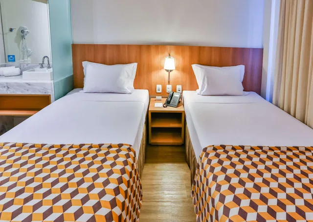 غرفة قياسية مفردة بسريرين منفصلين، Sleep Inn Guarulhos 1/2