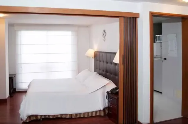 جناح بسرير مزدوج، Apartaestudios Los Andes 2/3