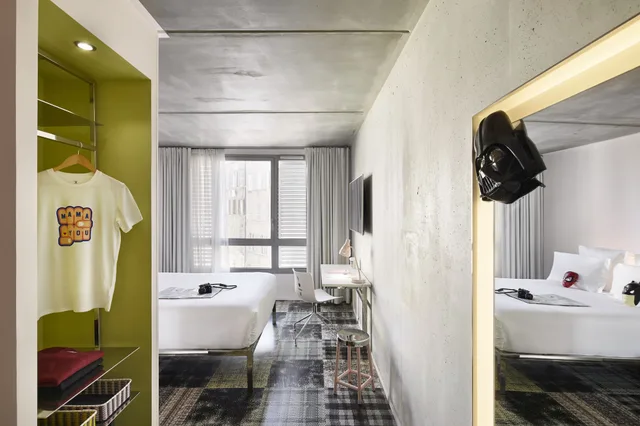 Small Mama, Double Bed، Mama Shelter Marseille 10/10
