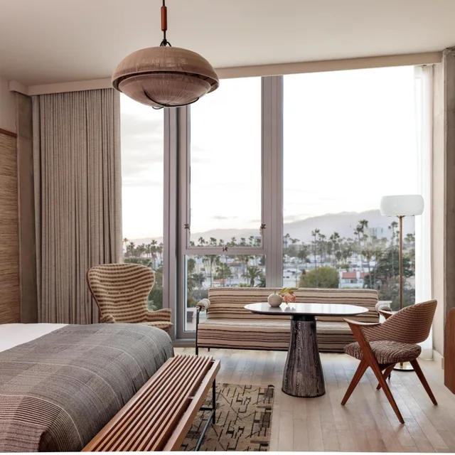 غرفة ديلوكس بسرير كينج، Santa Monica Proper Hotel 5/7