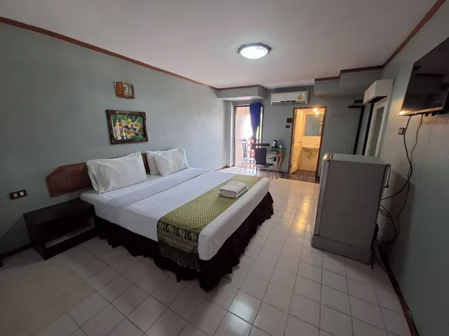 غرفة قياسية بسرير مزدوج، Huahin Euro City Hotel 4/10