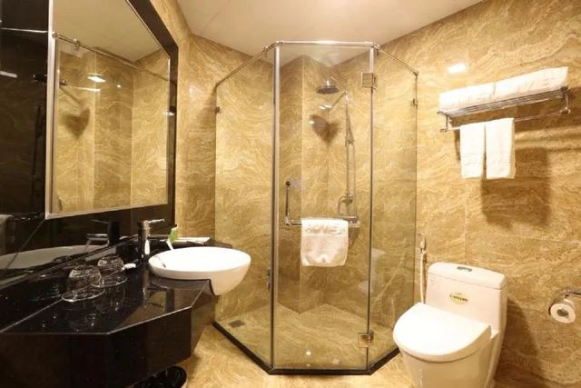 غرفة ديلوكس بسرير مزدوج، Au Viet Hotel 3/3