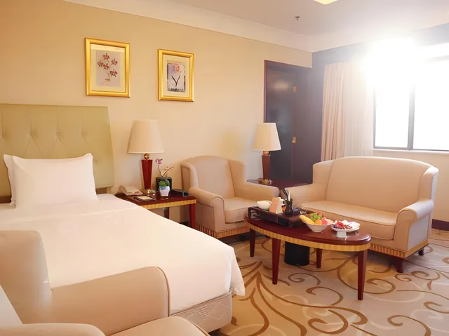 جناح عائلي بإطلالة على الحديقة، City Hotel Xiamen 2/2