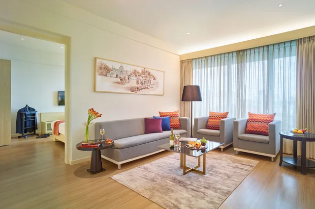 جناح ديلوكس بسرير كينج بإطلالة على المدينة، Vivanta Kolkata EM Bypass 1/1