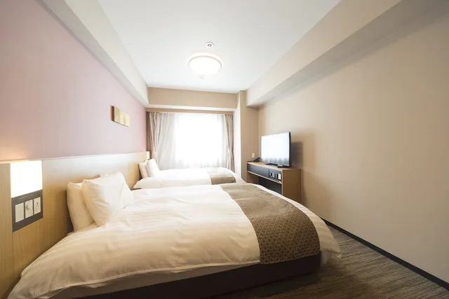 غرفة سوبيريور بسريرين مزدوجين، Dormy Inn Premium Tokyo Kodenmacho 1/7