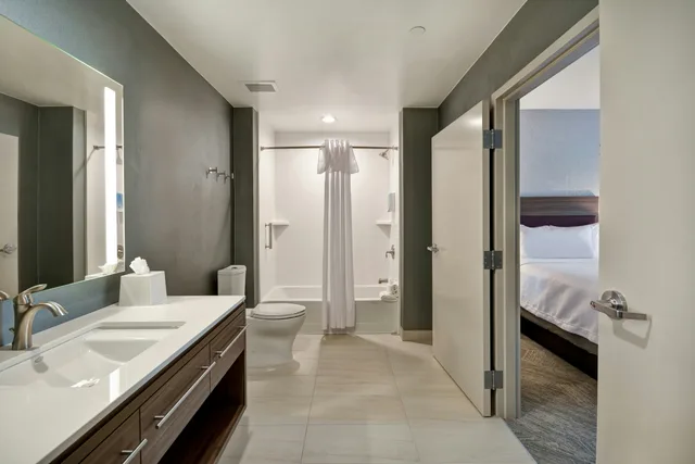جناح بسريرين كوين بغرفة نوم واحدة، Home2 Suites By Hilton Plano Legacy West 3/3