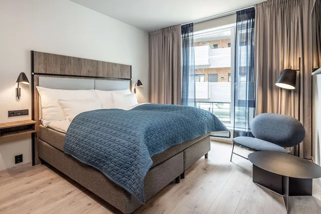 غرفة ديلوكس بسرير مزدوج، Quality Hotel Grand Larvik 2/7