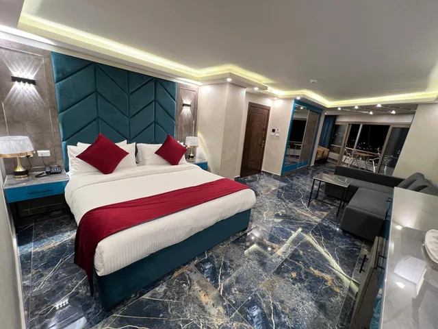 غرفة سوبيريور بسرير مزدوج أو سريرين منفصلين بشرفة، Petra Sella Hotel 4/10