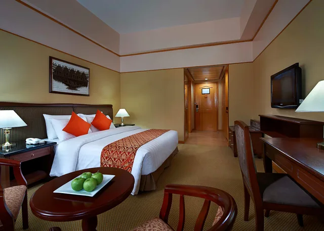 غرفة ديلوكس بسرير مزدوج أو سريرين منفصلين، Berjaya Makati Hotel 4/5