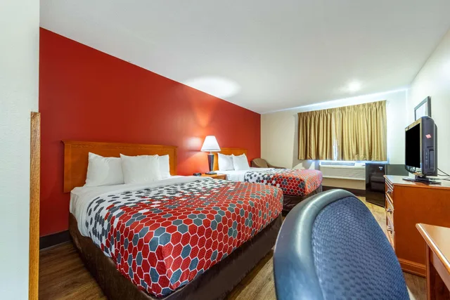 غرفة بسريرين كوين، Econo Lodge Sioux Center 2/2