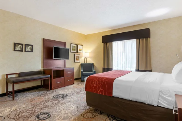 جناح بسرير كينج بحوض جاكوزي، Holiday Inn Express & Suites Southfield - Detroit 3/8