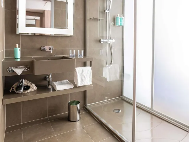 غرفة سوبيريور بسرير مزدوج مع أريكة لذوي الإعاقة، Novotel Lugano Paradiso 4/4