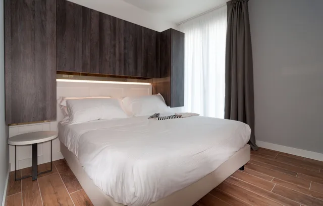 جناح عائلي بسريرين مزدوجين مع أريكة، Residence Ten Suite 5/9