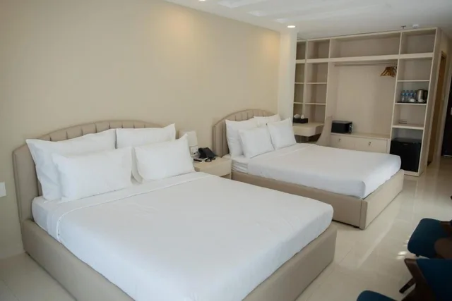 غرفة عائلية بسريرين كوين، Ruby Hotel Ben Thanh 3/6