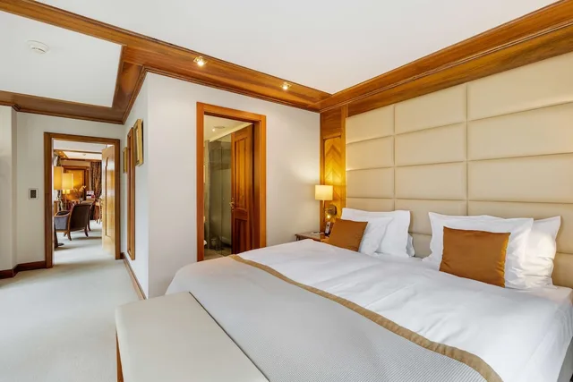 جناح غراند بسرير مزدوج بإطلالة على الجبل، Grand Hotel Zermatterhof 1/4