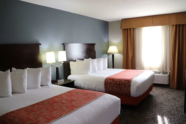 غرفة قياسية بسريرين كوين لذوي الإعاقة، Best Western Porterville Inn 3/8