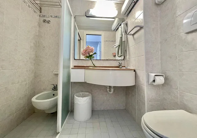 غرفة اقتصادية بسرير مزدوج أو سريرين منفصلين بشرفة، Hotel Maestri 5/5