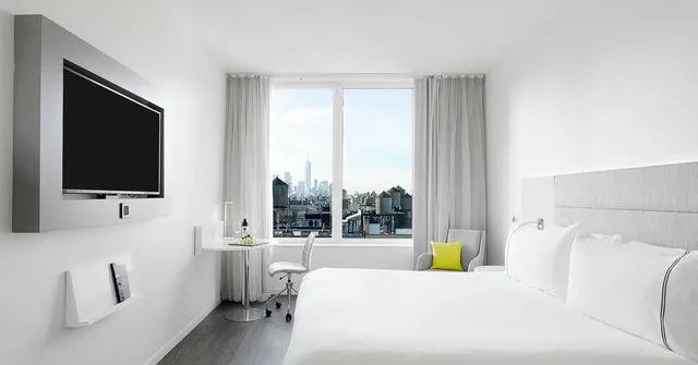 غرفة عائلية بإطلالة على المدينة، INNSiDE New York NoMad 1/7