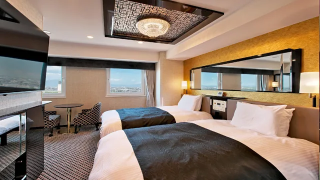 Deluxe, Twin Beds, East Wing, Apa Villa Hotel Tsubamesanjo-Ekimae 1/1