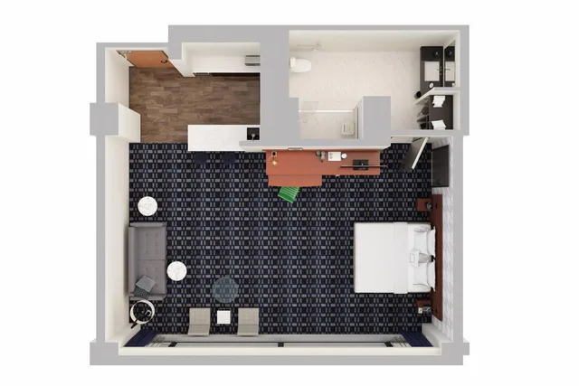 Hospitality, Suite, Sofa، Courtyard Arlington Crystal City/Reagan National Airport 6/8