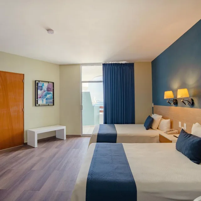 غرفة بسرير مزدوج، Oceano Palace Beach Hotel 6/10
