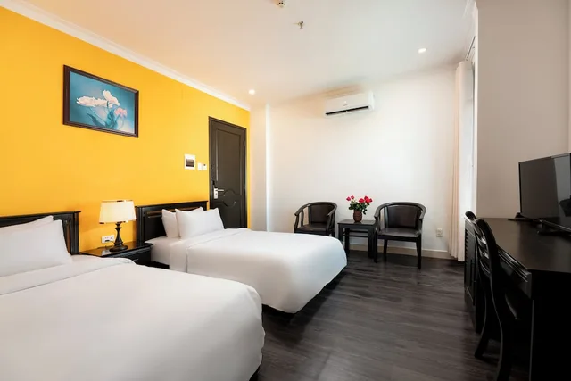 غرفة سوبيريور بسرير مزدوج أو سريرين منفصلين بإطلالة على المدينة، Amanda Hotel 2/5