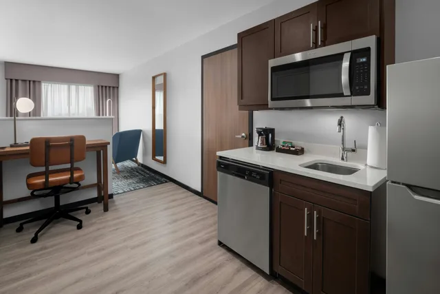 Efficiency, Studio, King Bed، Homewood Suites by Hilton Charlotte Uptown First Ward 4/4