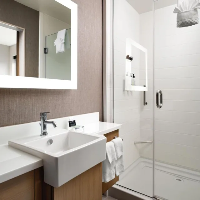 جناح بسرير كينج مع سرير سحّاب إضافي مع أريكة لذوي الإعاقة، SpringHill Suites Milpitas Silicon Valley 2/3