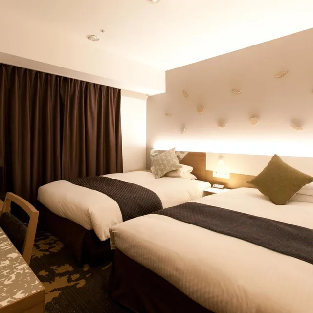 غرفة بسريرين منفصلين للمدخنين، Toyama Excel Hotel Tokyu 6/10