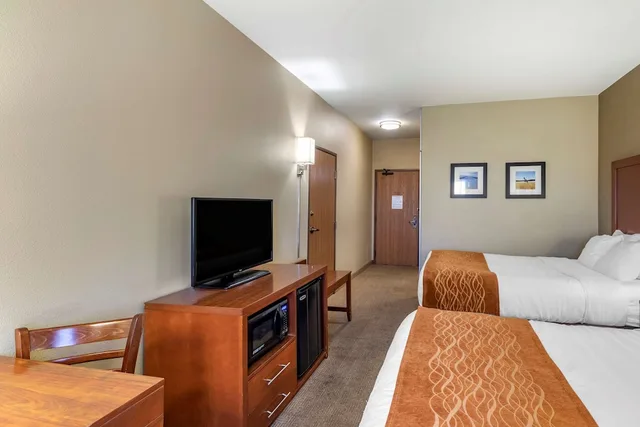 غرفة قياسية بسريرين كوين، Comfort Inn Evansville - Casper, WY 4/5