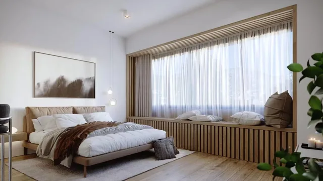 شقة بسرير كوين مع أريكة بمطبخ صغير، Sokio Attiki, BW Premier Collection 2/6