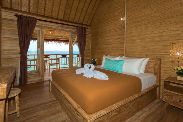 غرفة بإطلالة على البحر بشرفة، The Dewi Sunsun Suite 2/3
