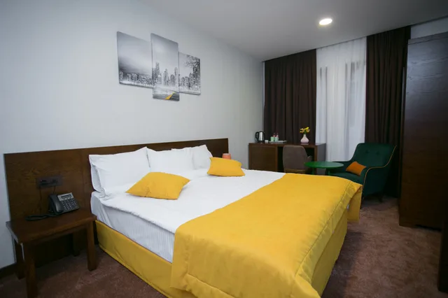 غرفة قياسية بسرير مزدوج أو سريرين منفصلين، Da Vinci Hotel 3/10