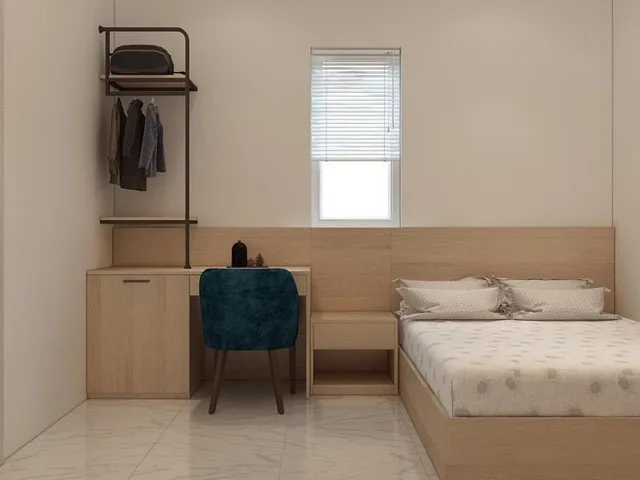 غرفة سوبيريور بسرير مزدوج، Nguyen Minh Hostel 1/2