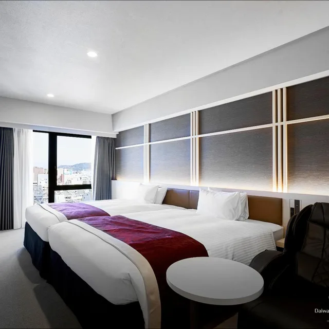 جناح جونيور بسرير مزدوج، Daiwa Roynet Hotel Kumamoto Ginzadori PREMIER 1/4