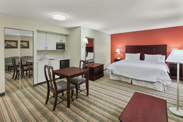 جناح بسرير كينج بغرفة نوم واحدة مع أريكة، Hampton Inn Richmond-Sw Hull Street 4/6