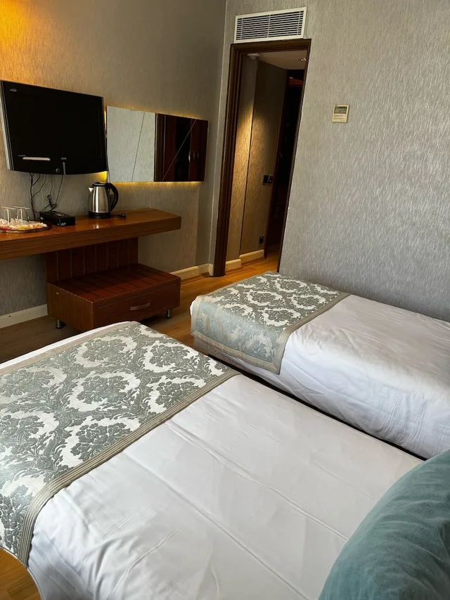 غرفة متصلة عائلية بسرير مزدوج وسريرين منفصلين، Style Star Hotel Cihangir 3/10
