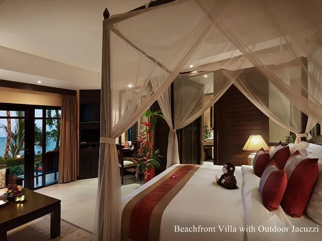 غرفة ديلوكس بسرير مزدوج أو سريرين منفصلين بإطلالة، Bo Phut Resort and Spa 1/1
