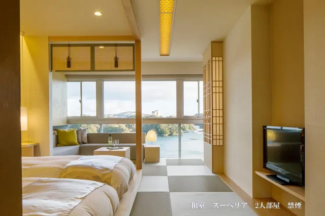 Japanese, Superior, Twin Beds, Toba Grand Hotel 10/10