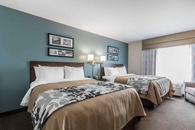 غرفة رباعية بسريرين كوين، Sleep Inn & Suites O Fallon MO - Technology Drive 1/3