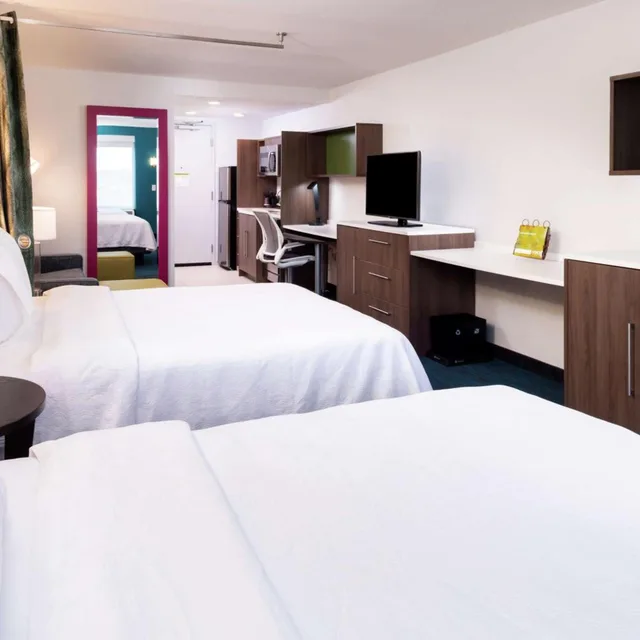 استوديو بسريرين كوين مع أريكة، Home2 Suites by Hilton Columbia Downtown 1/8