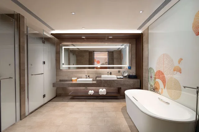 جناح عائلي بسرير كوين وسرير بطابقين، Hilton Garden Inn Jiuzhaigou China 3/3