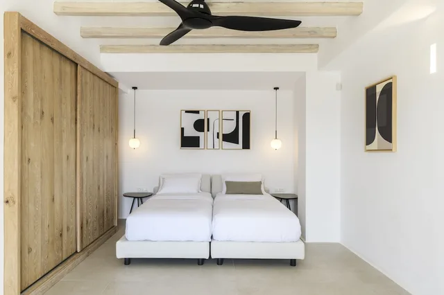 فيلا حصرية بسريرين منفصلين وسريرين كينج مع أريكة، Nasta Intentional Living Mykonos 5/10