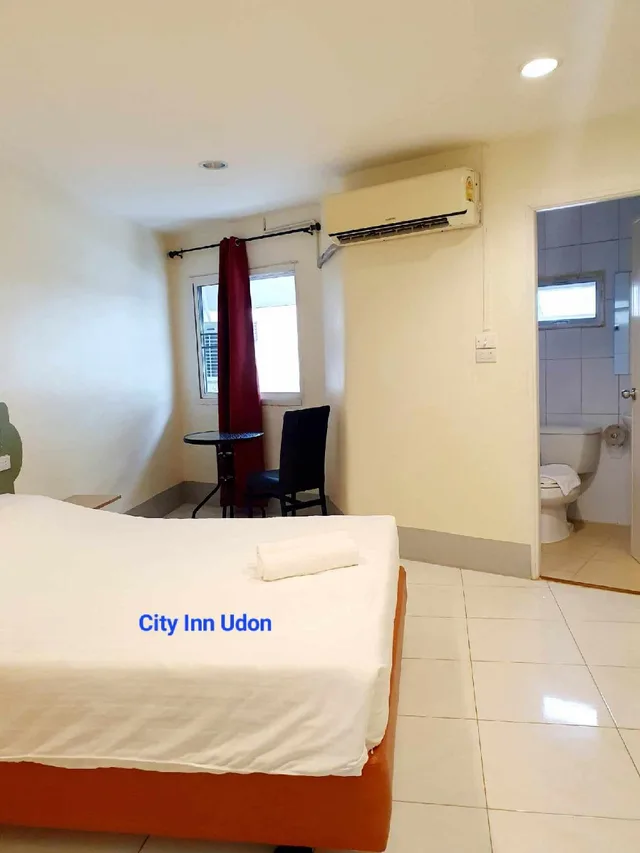 غرفة بسرير كوين، City Inn Udon Thani 3/4